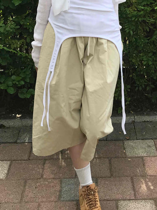 Trendy Cotton Long Bermuda Pants