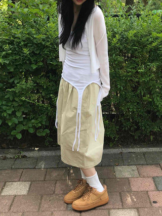 Trendy Cotton Long Bermuda Pants