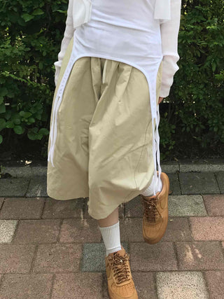Trendy Cotton Long Bermuda Pants