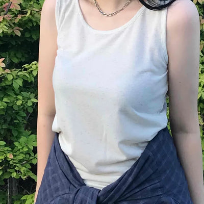 Casual Cool Plain Sleeveless