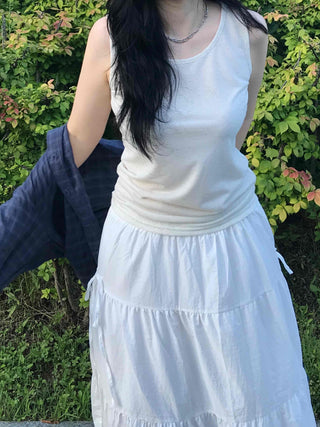 Casual Cool Plain Sleeveless