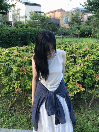 Casual Cool Plain Sleeveless