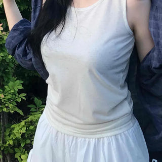 Casual Cool Plain Sleeveless