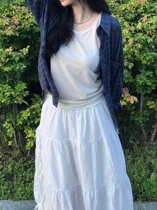 Casual Cool Plain Sleeveless