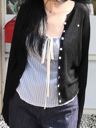 Daily Pendant Summer Cardigan