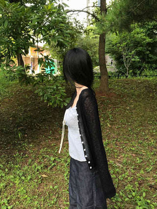 Daily Pendant Summer Cardigan