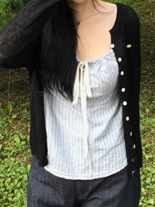 Daily Pendant Summer Cardigan