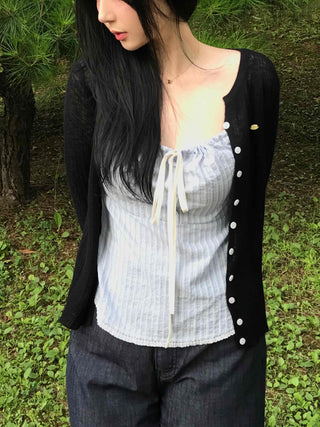 Daily Pendant Summer Cardigan