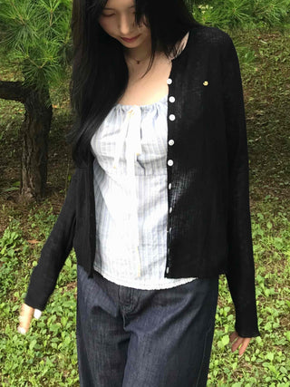 Daily Pendant Summer Cardigan