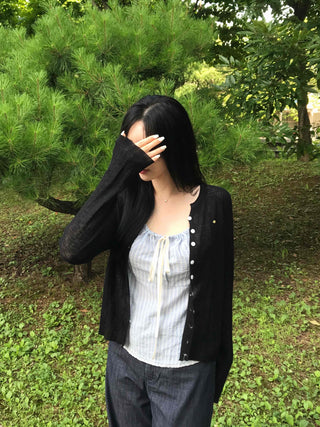 Daily Pendant Summer Cardigan