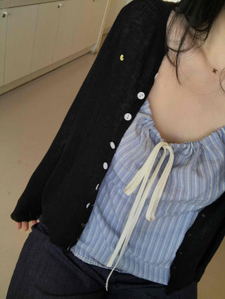 Daily Pendant Summer Cardigan