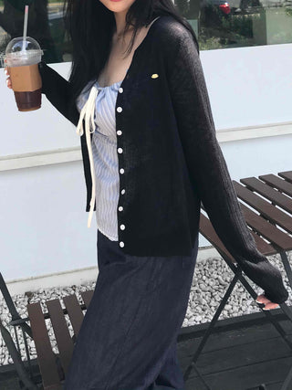 Daily Pendant Summer Cardigan