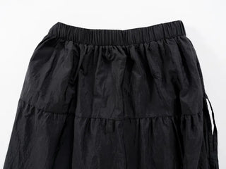 Balletcore Flare Tiered Long Skirt