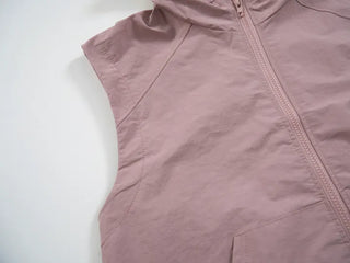 Anorak Windbreaker Hooded Vest