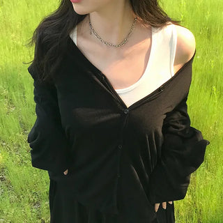 Dossi Loose Fit Summer Cardigan