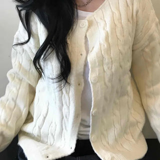 Delicate Loose-fit Transitional Spring/Autumn Cardigan