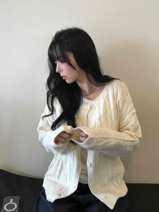 Delicate Loose-fit Transitional Spring/Autumn Cardigan