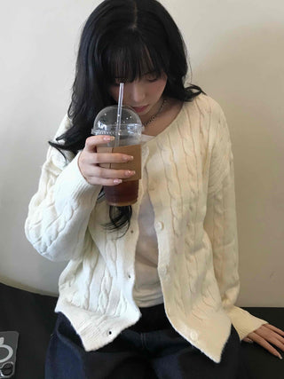Delicate Loose-fit Transitional Spring/Autumn Cardigan