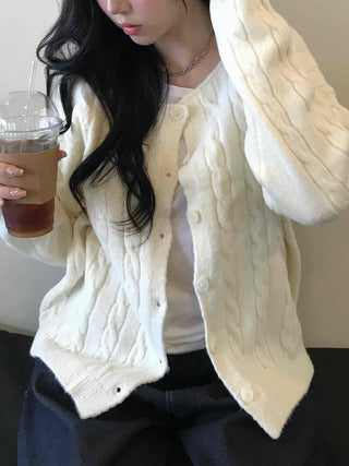 Delicate Loose-fit Transitional Spring/Autumn Cardigan