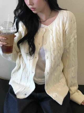 Delicate Loose-fit Transitional Spring/Autumn Cardigan