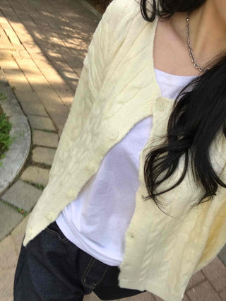 Delicate Loose-fit Transitional Spring/Autumn Cardigan