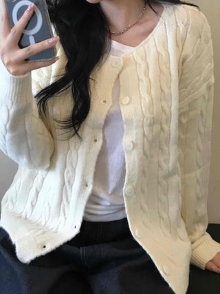 Delicate Loose-fit Transitional Spring/Autumn Cardigan