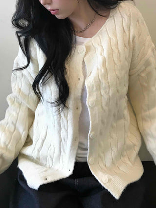 Delicate Loose-fit Transitional Spring/Autumn Cardigan
