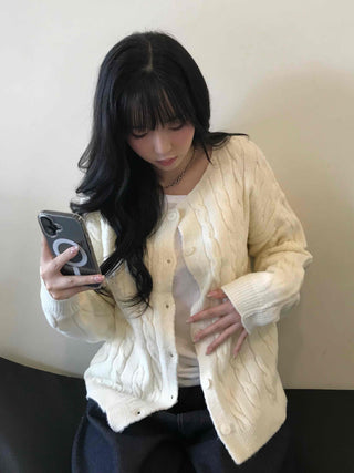 Delicate Loose-fit Transitional Spring/Autumn Cardigan