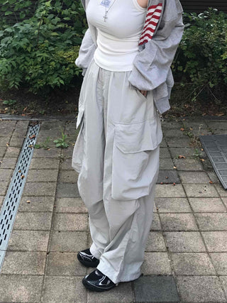 Basic Unisex Cargo Long Pants
