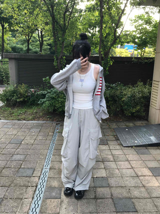 Basic Unisex Cargo Long Pants