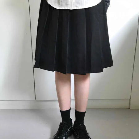 Muse Pleated Midi Skirt