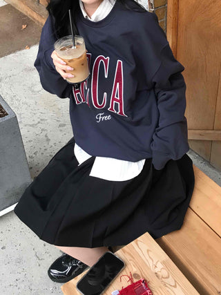 Muse Pleated Midi Skirt