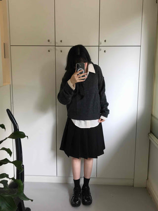 Muse Pleated Midi Skirt