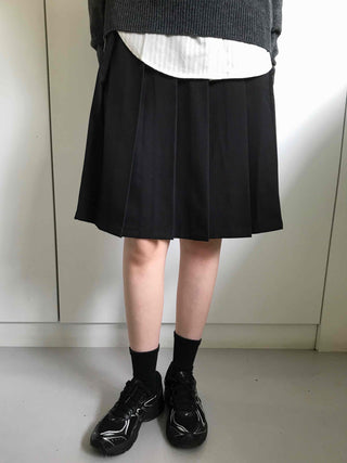Muse Pleated Midi Skirt