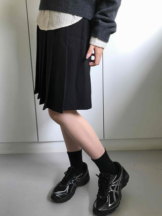 Muse Pleated Midi Skirt