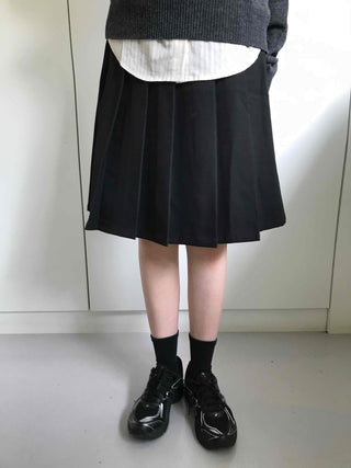 Muse Pleated Midi Skirt