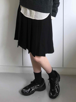 Muse Pleated Midi Skirt