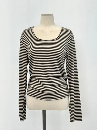 Daily Striped Long-Sleeve T-Shirt