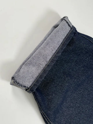 Natural Balloon Oversized Denim Long Pants