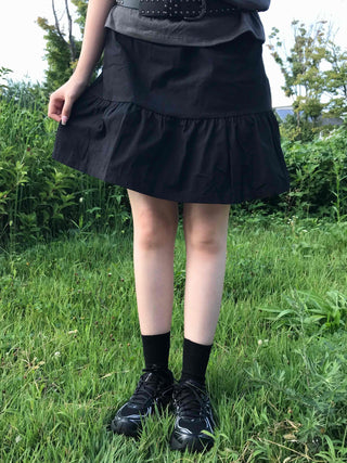 Boho Chic Flare Midi Skirt