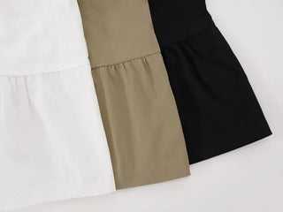 Boho Chic Flare Midi Skirt
