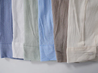 New Basic Oversized Striped Shirt