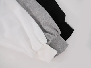 Comfort Loose Fit Off-Shoulder Sweatshirt