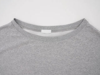 Comfort Loose Fit Off-Shoulder Sweatshirt