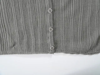 Moni Twisted See-through Knit Cardigan