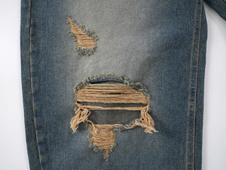 Serin Vintage Wide Washed Denim Pants Jeans