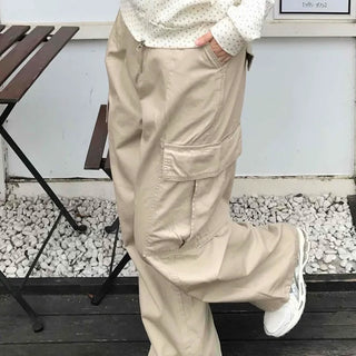 Antique String Cargo Denim Long Pants