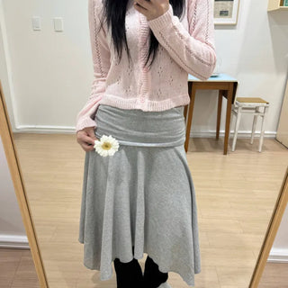 Ramo Flower Lace Punching Cardigan
