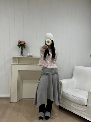 Ramo Flower Lace Punching Cardigan