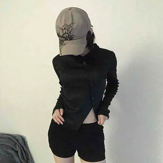 Ribbed Cargo Pocket Shorts